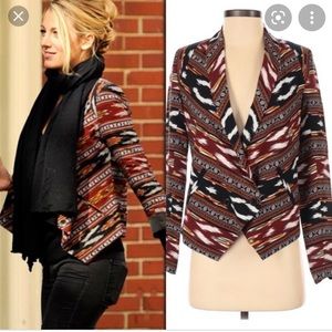 Cynthia Vincent Aztec jacket